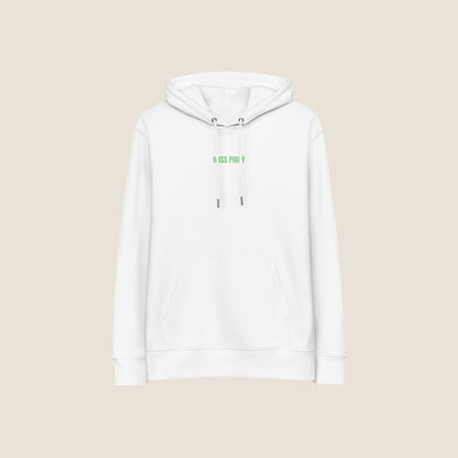 WHITE LALA Organic Hoodie