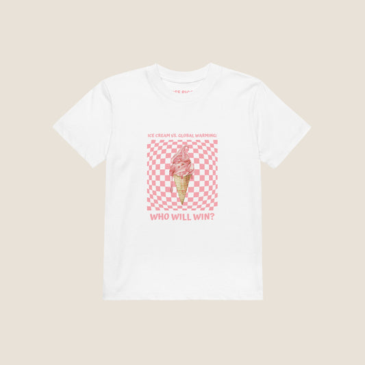 WHITE ICE CREAM Kids Organic T-shirt