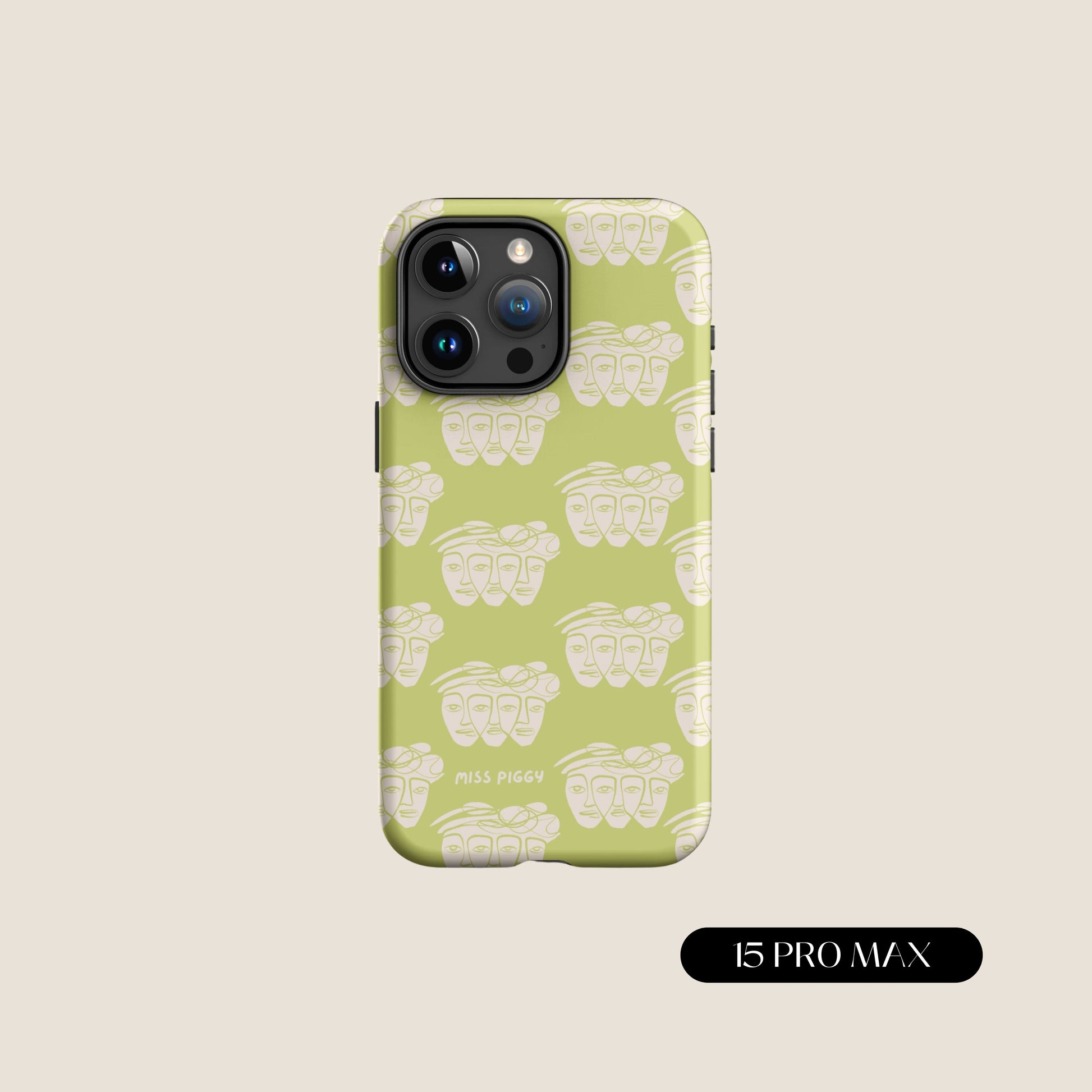 GREEN FACES iPhone® Tough Case