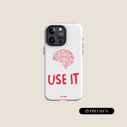 WHITE BRAIN iPhone® Tough Case