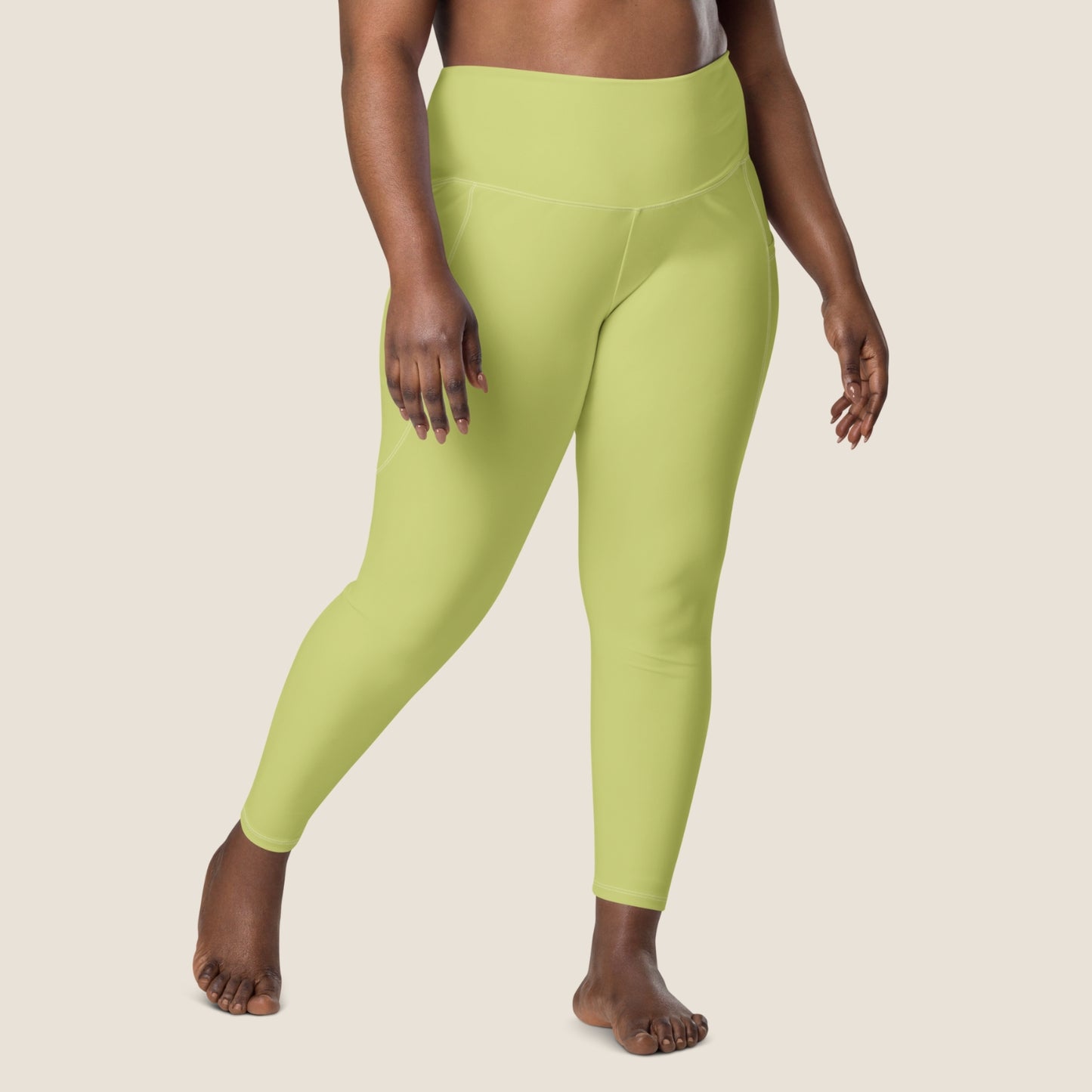 recycled leggings green