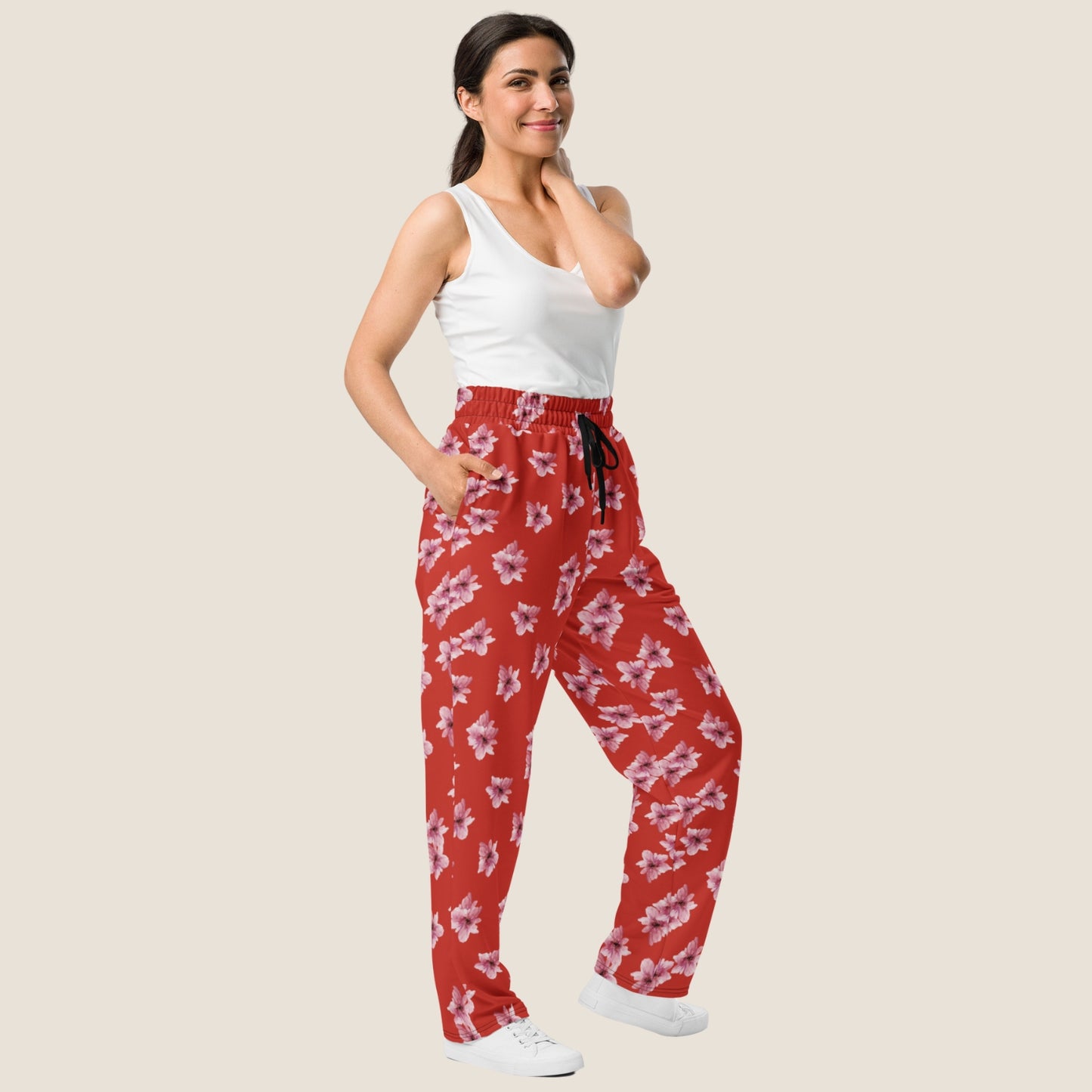 BLOSSOM recycled wide joggers