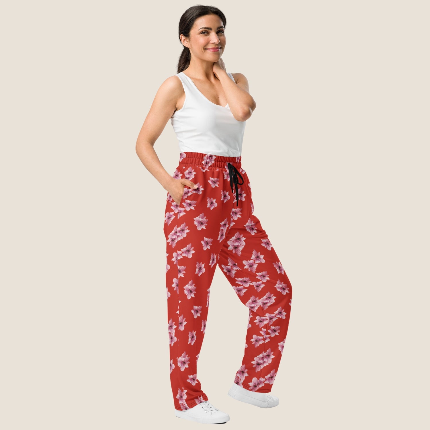 BLOSSOM recycled wide joggers