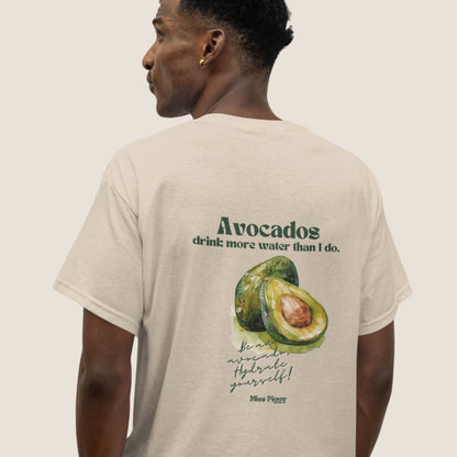 BEIGE AVOCADO Organic T-shirt