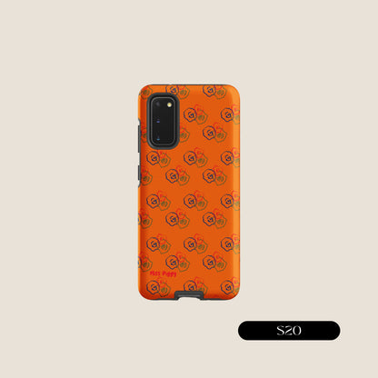 ORANGE FLOWERS Samsung® Tough Case