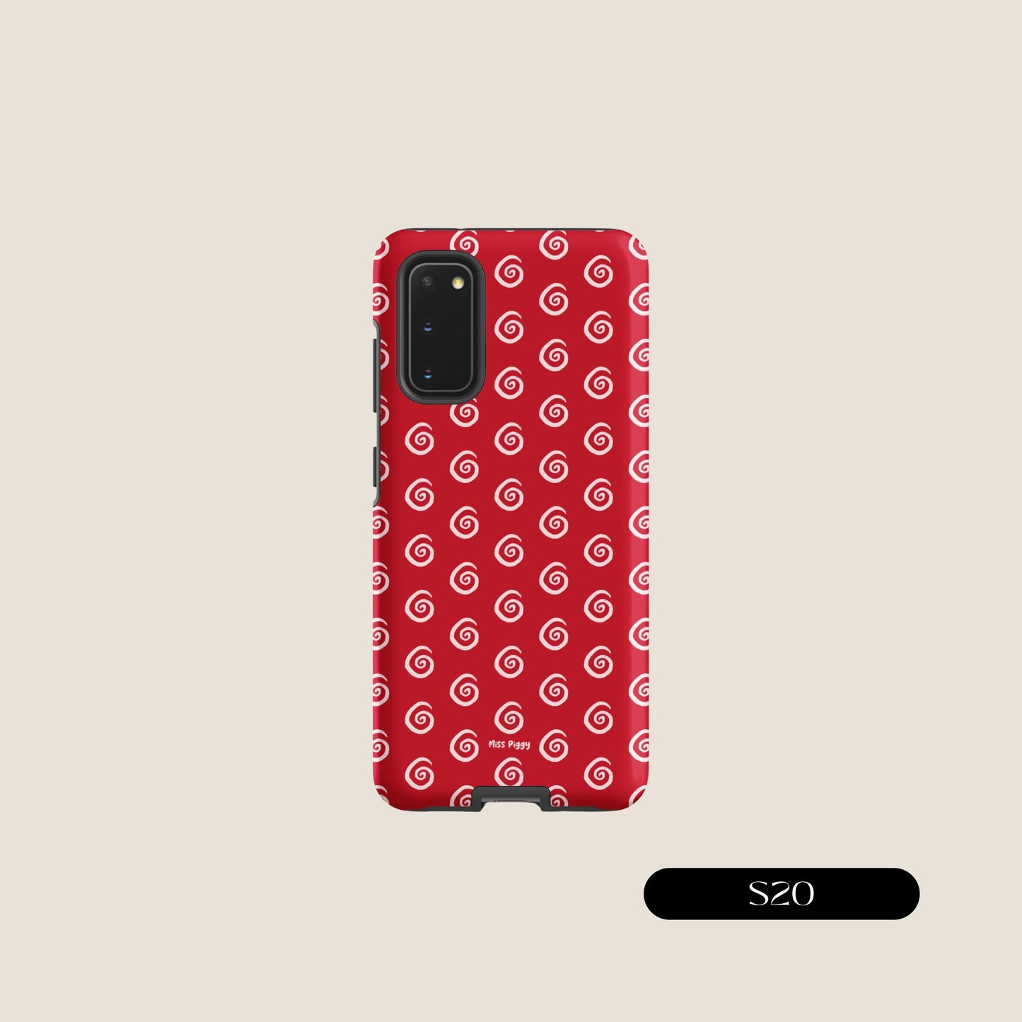 RED SWIRL Samsung® Tough Case