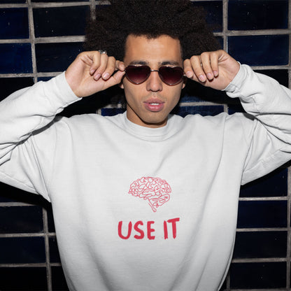 WHITE BRAIN Organic Sweater