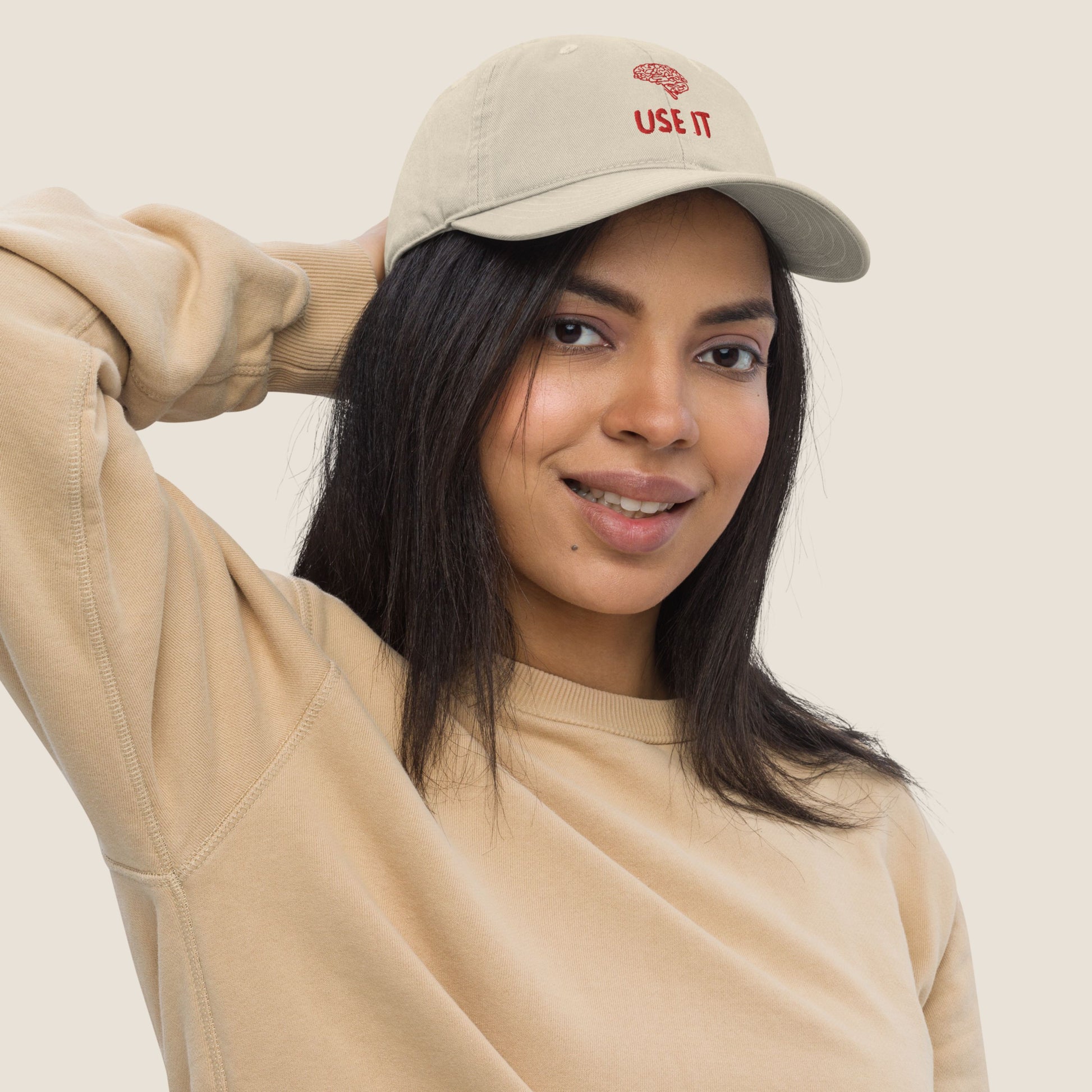 BEIGE BRAIN Organic Cap