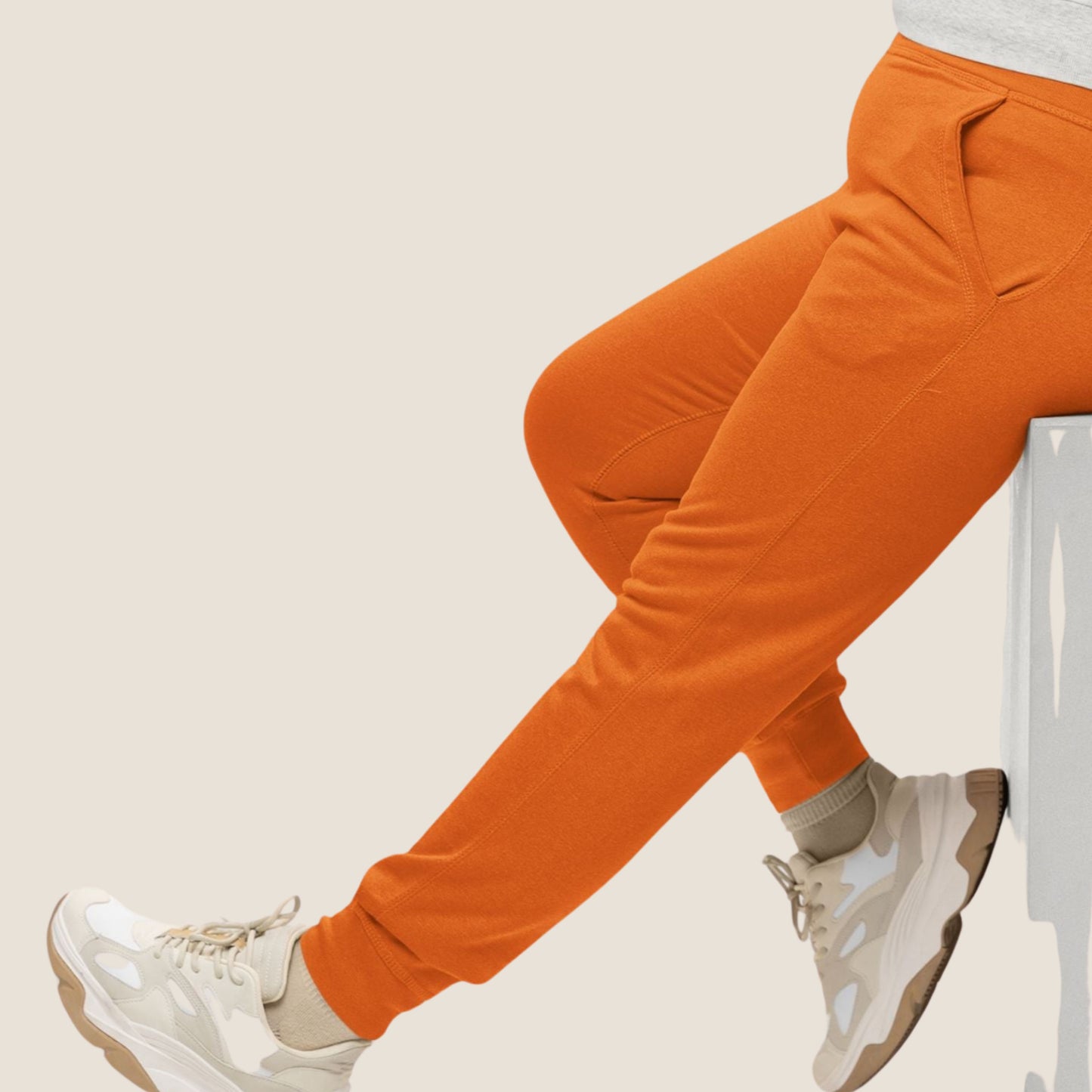 ORANGE GREEN GLAM Recycled Woman Jogger