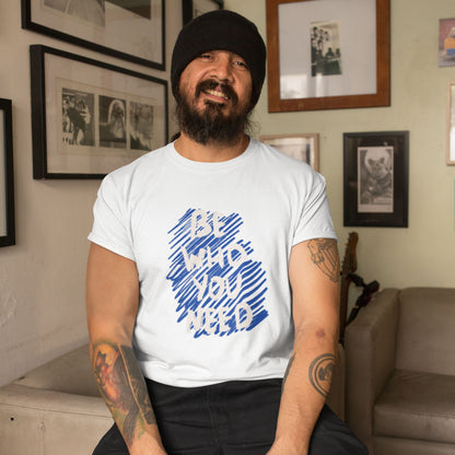 WHITE BE YOU Organic T-shirt