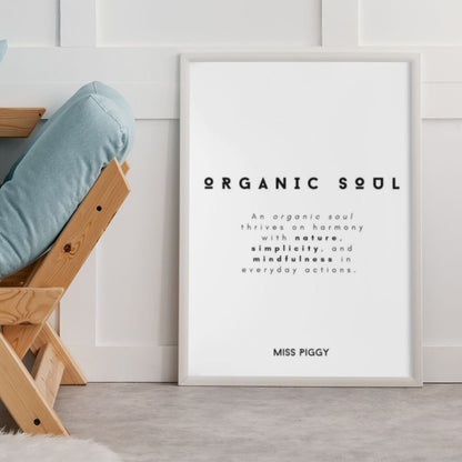 ORGANIC SOUL Poster