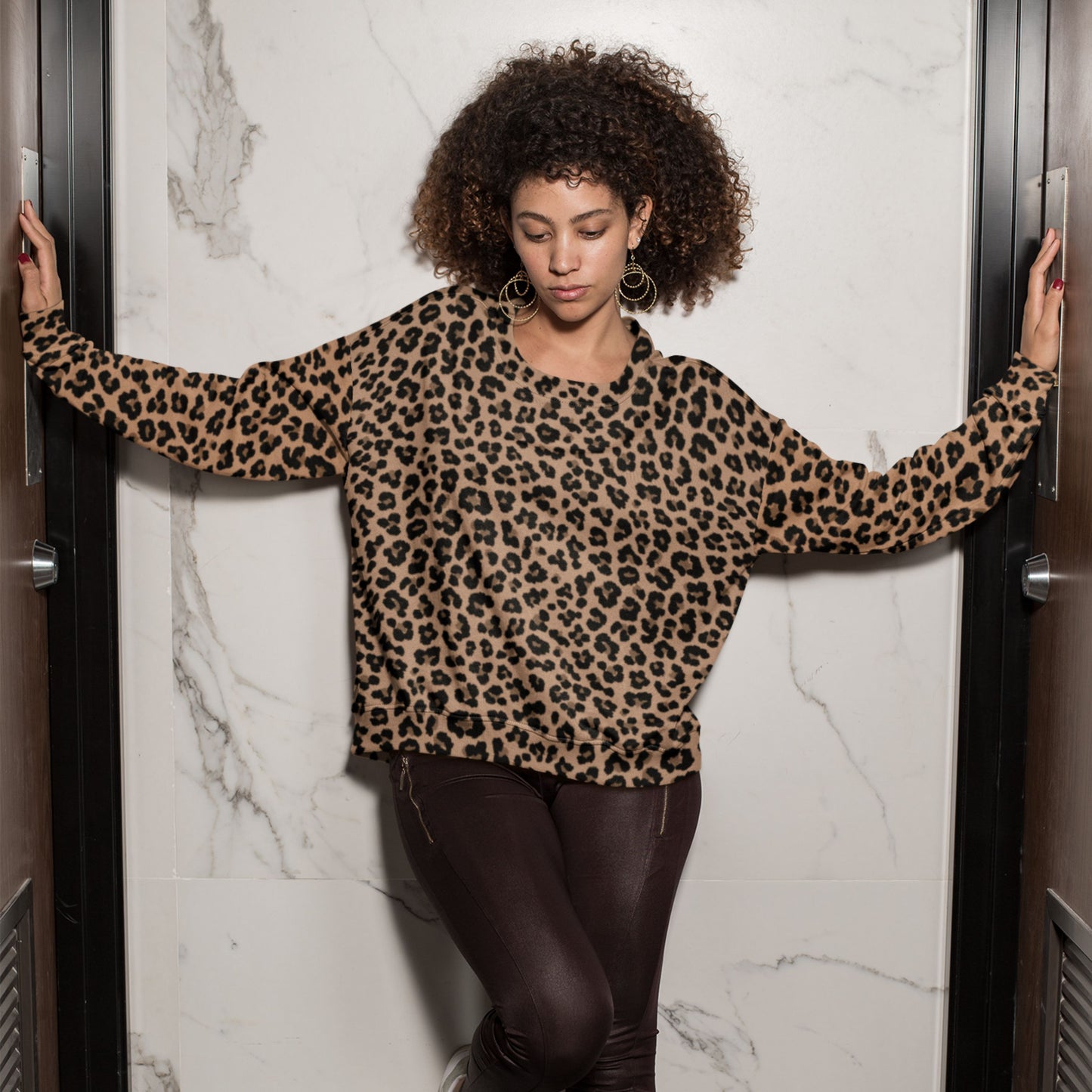 LEOPARD Recycled Sweater