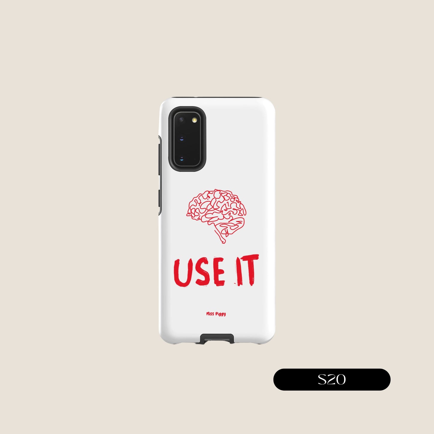 WHITE BRAIN Samsung® Tough Case