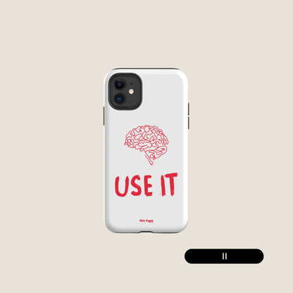 WHITE BRAIN iPhone® Tough Case