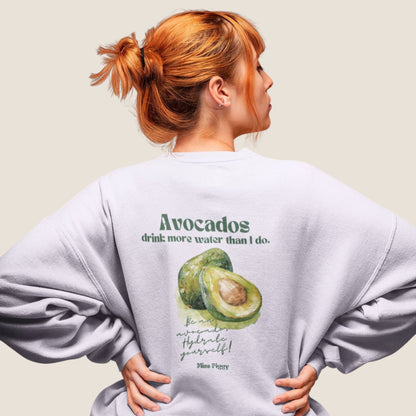 LAVENDER AVOCADO Recycled Sweater