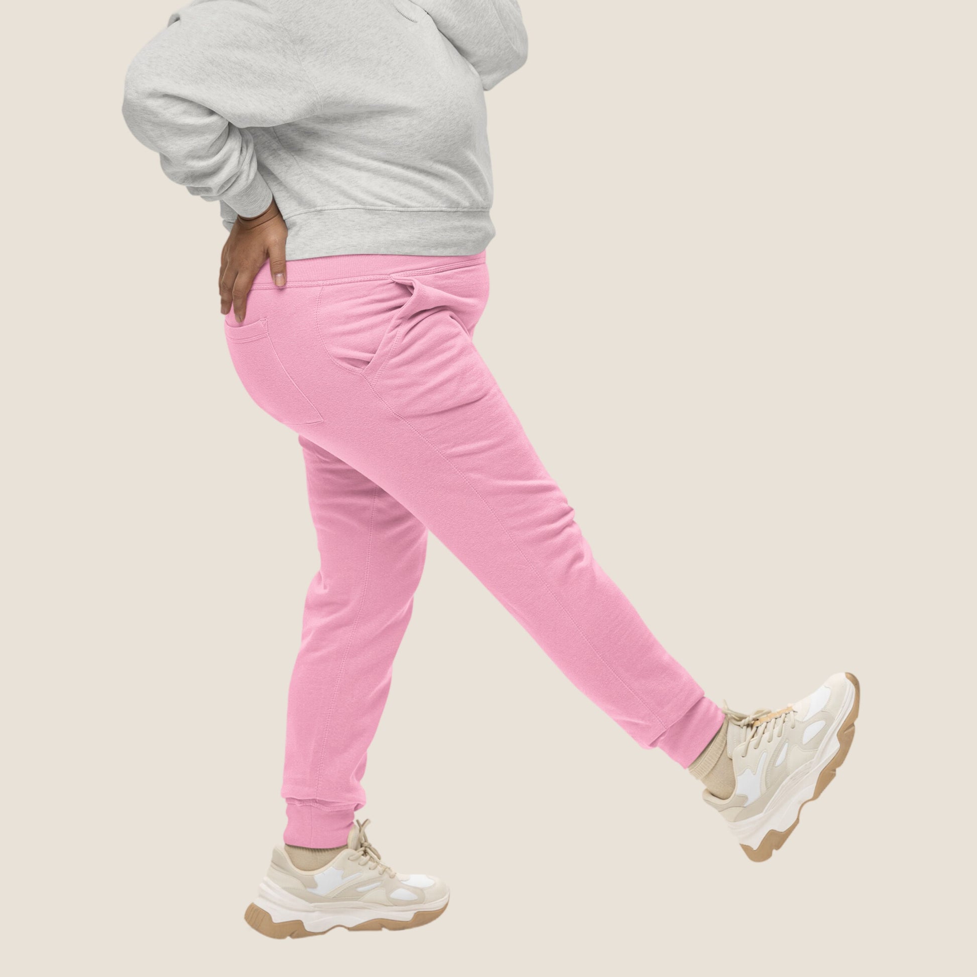 PINK GREEN GLAM Recycled Woman Jogger