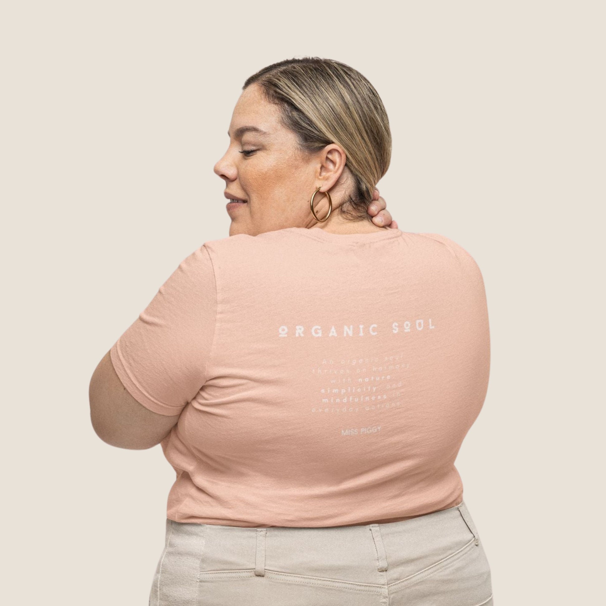 PEACH ORGANIC SOUL Organic T-shirt