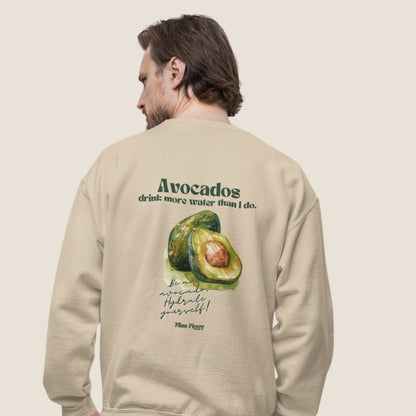 BEIGE AVOCADO Recycled Sweater