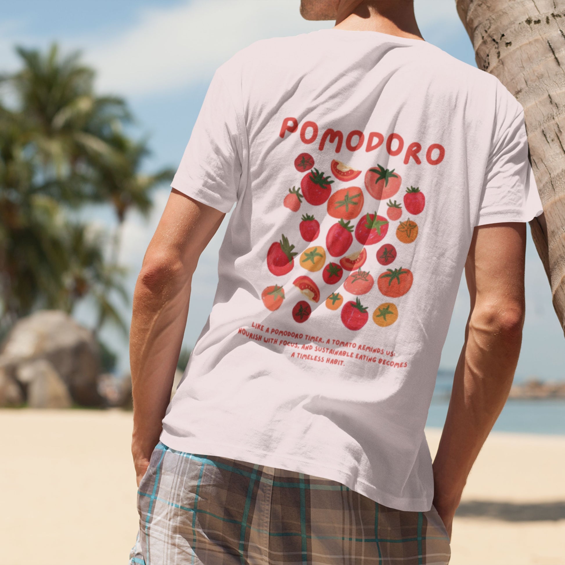 PINK POMODORO Organic T-shirt