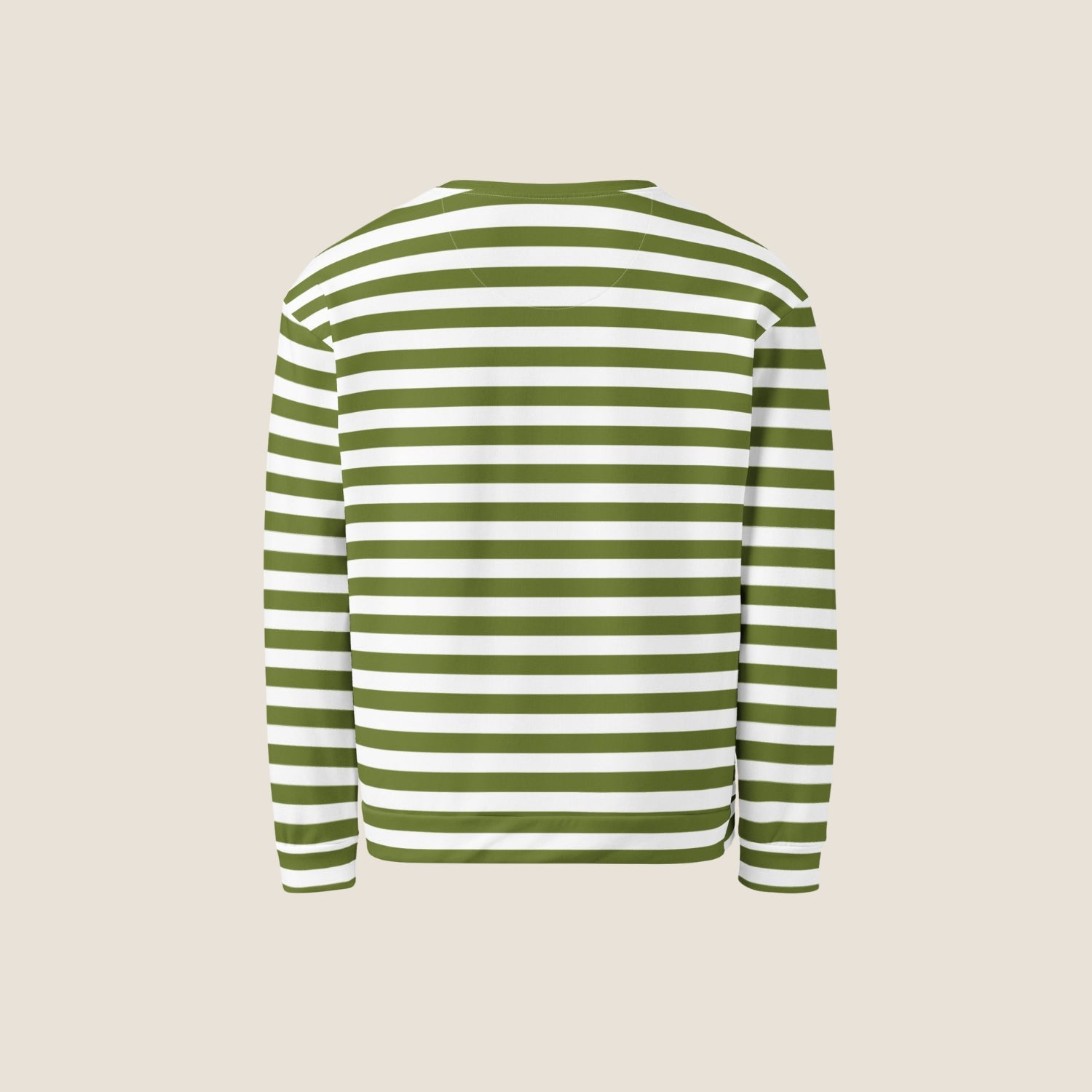 GREEN STRIPES Recycled Sweater