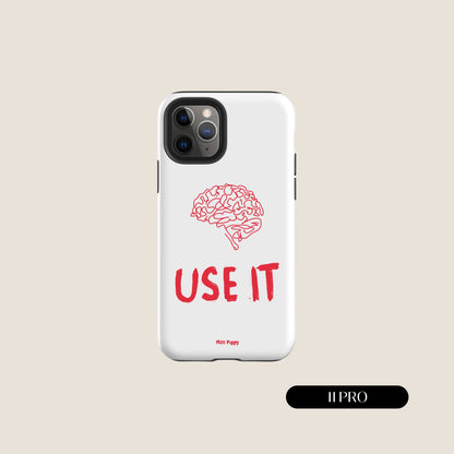 WHITE BRAIN iPhone® Tough Case