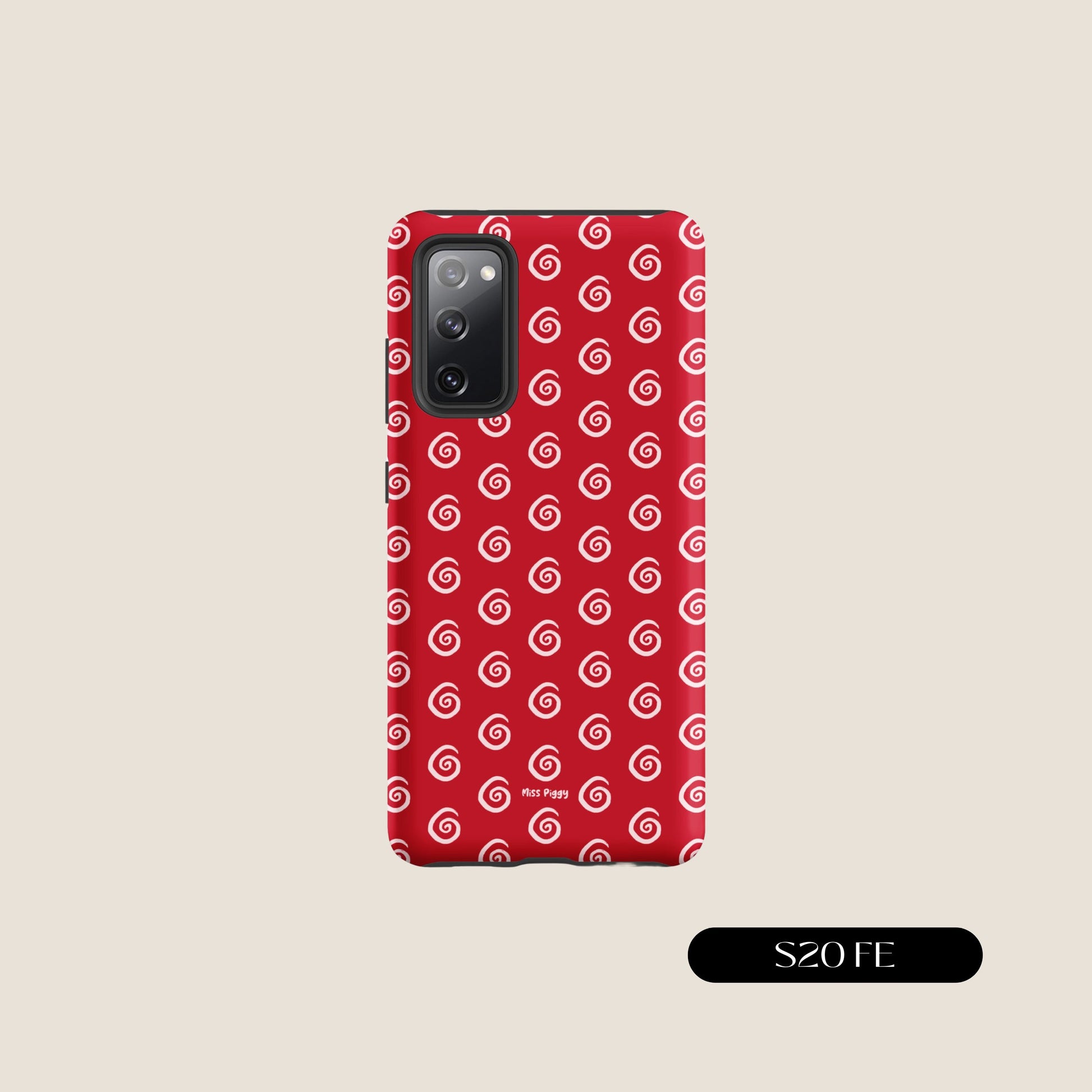 RED SWIRL Samsung® Tough Case