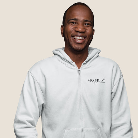 WILD GARDEN recycled zip hoodie