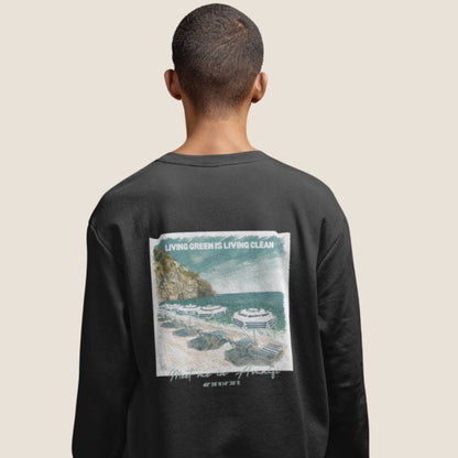 BLACK AMALFI Organic Sweater