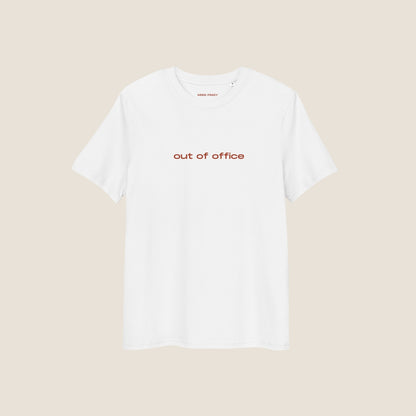 OUT OF OFFICE Organic T-shirt