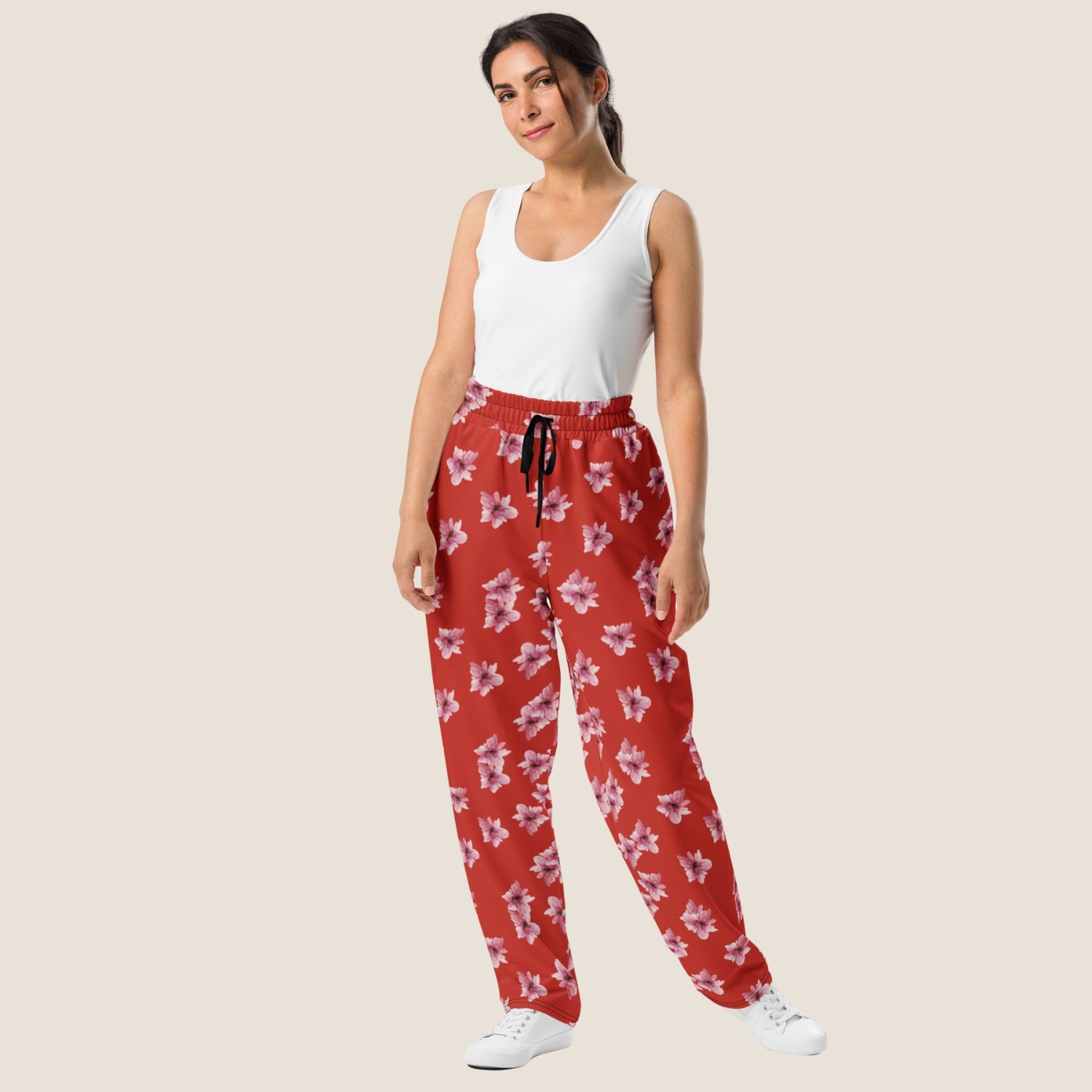 BLOSSOM recycled wide joggers