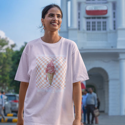 PINK ICE CREAM Organic T-shirt