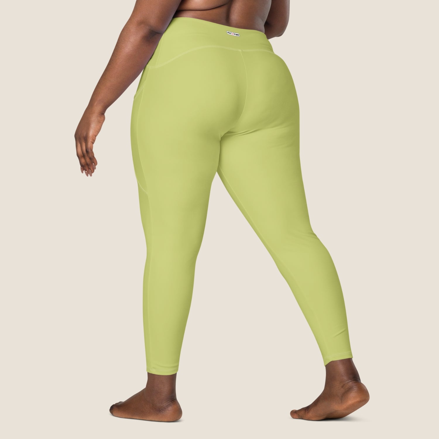 recycled leggings green