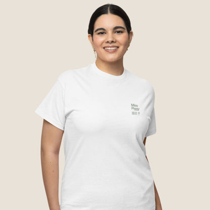 WHITE HUMAN BEING Organic T-shirt