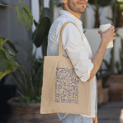 BLUE VIBE Organic Tote