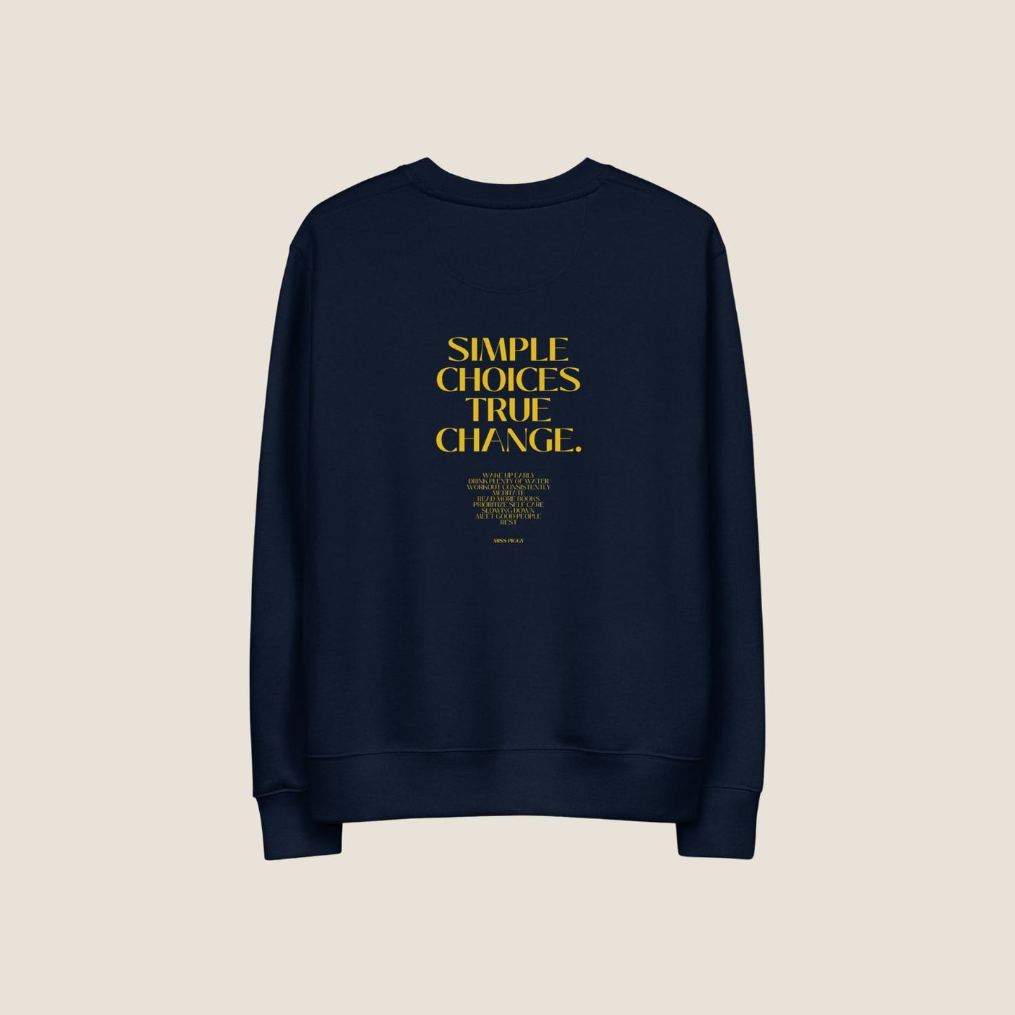 NAVY SIMPLE CHOICES Organic Sweater