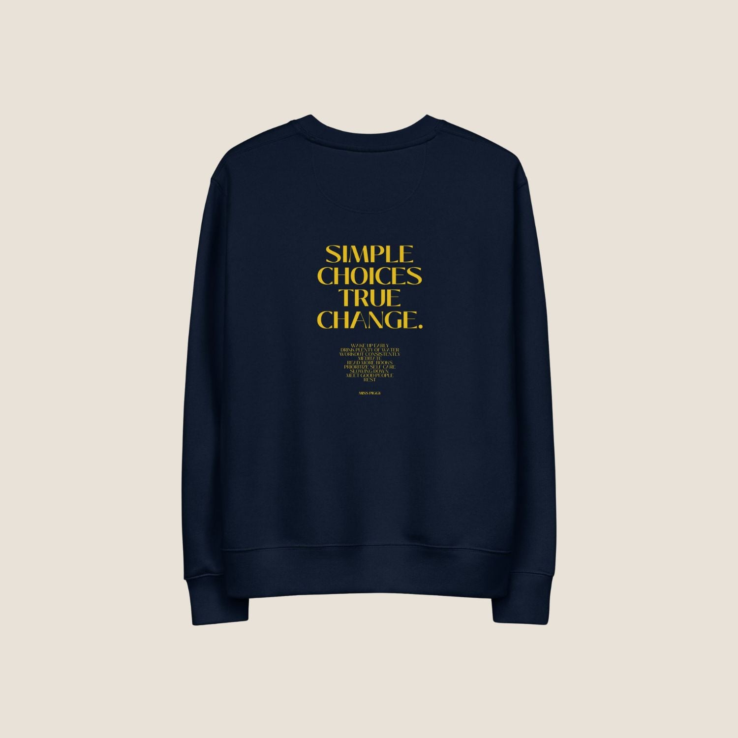 NAVY SIMPLE CHOICES Organic Sweater