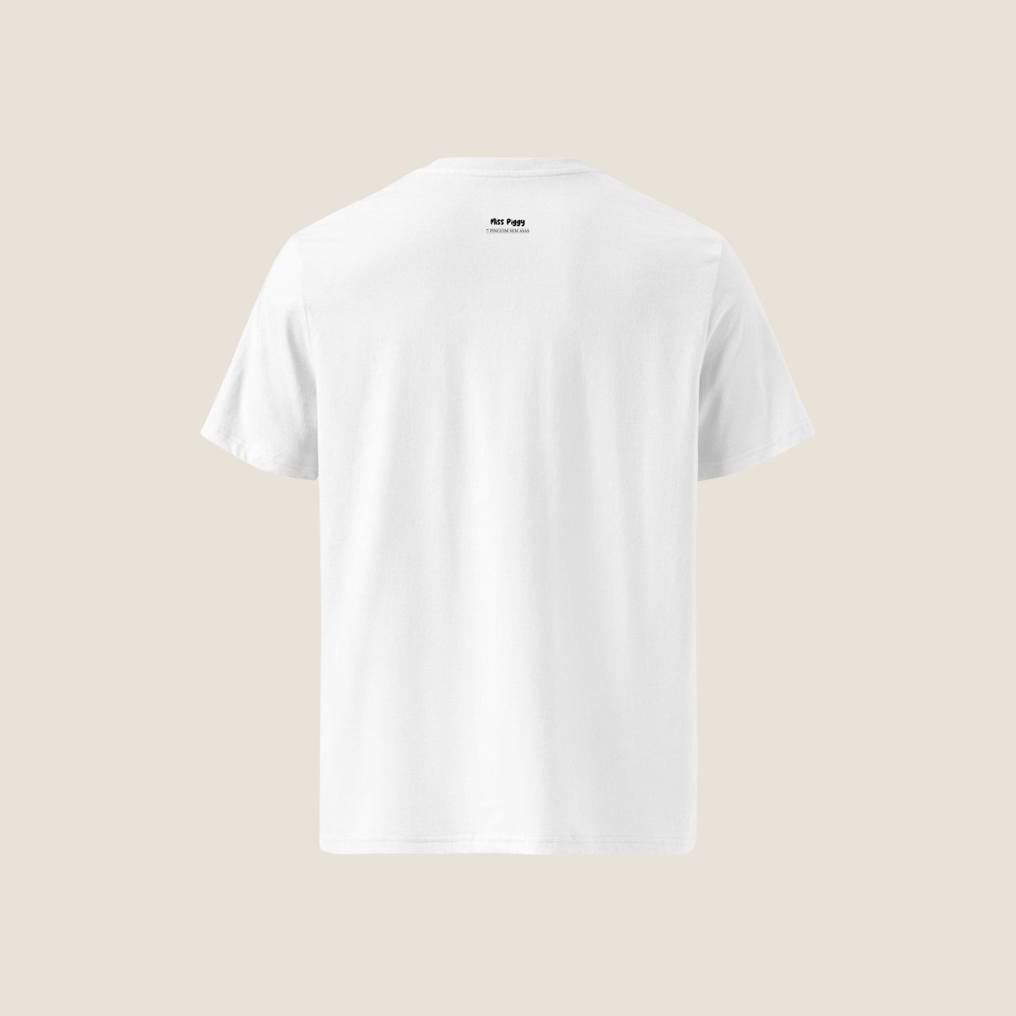 WHITE ODEIO PESSOAS (CAFE) Organic T-shirt