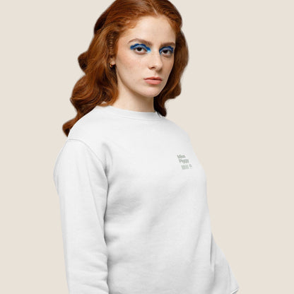 WHITE HUMAN BEING Organic Sweater