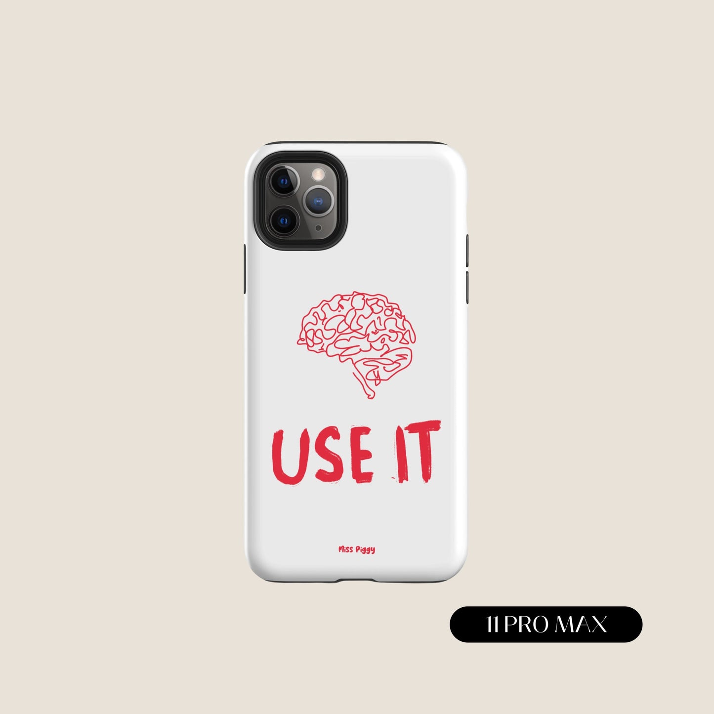 WHITE BRAIN iPhone® Tough Case