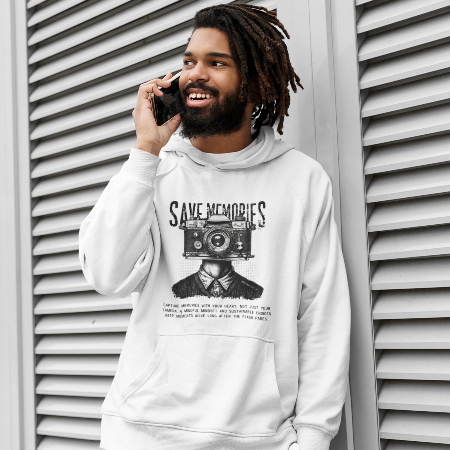 SAVE MEMORIES Organic Hoodie