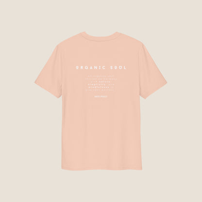 PEACH ORGANIC SOUL Organic T-shirt