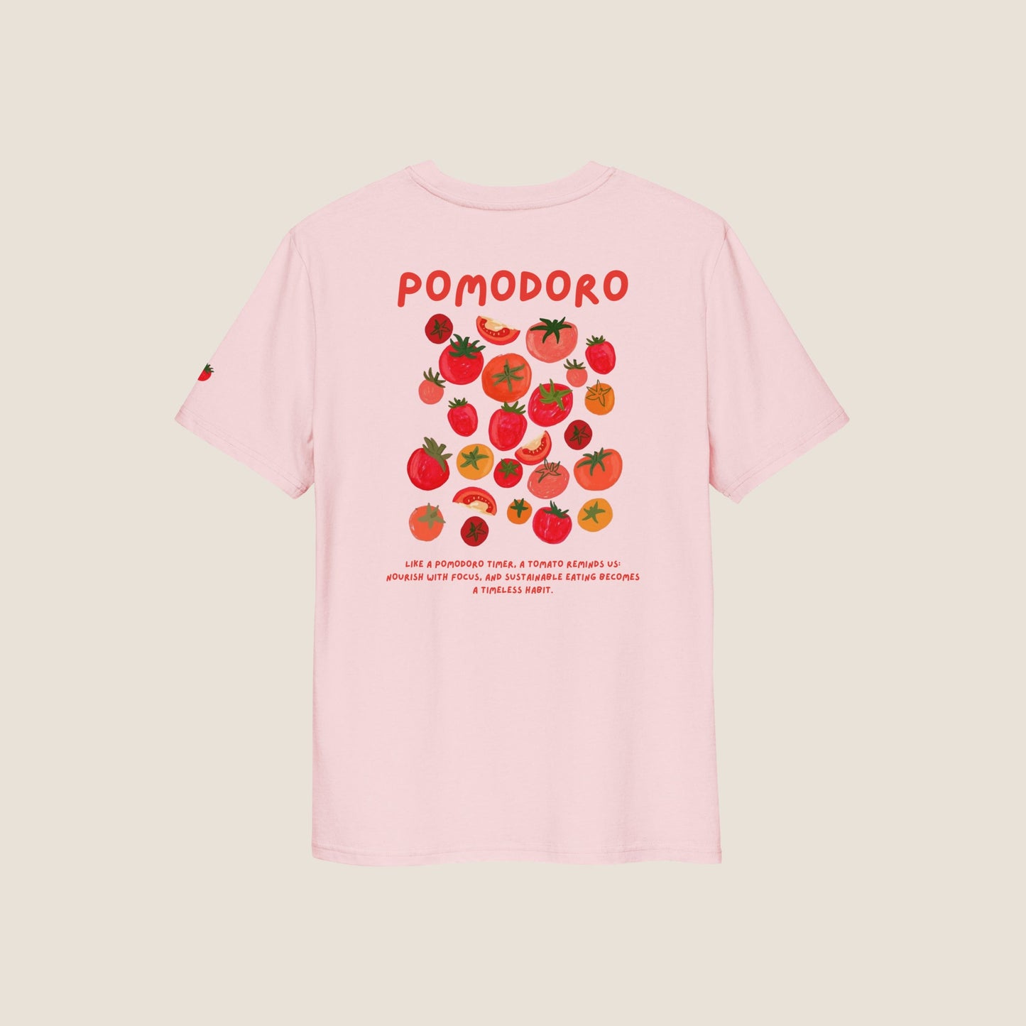 PINK POMODORO Organic T-shirt