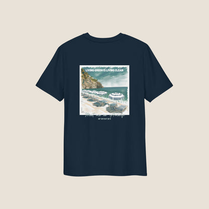 NAVY AMALFI Organic T-shirt