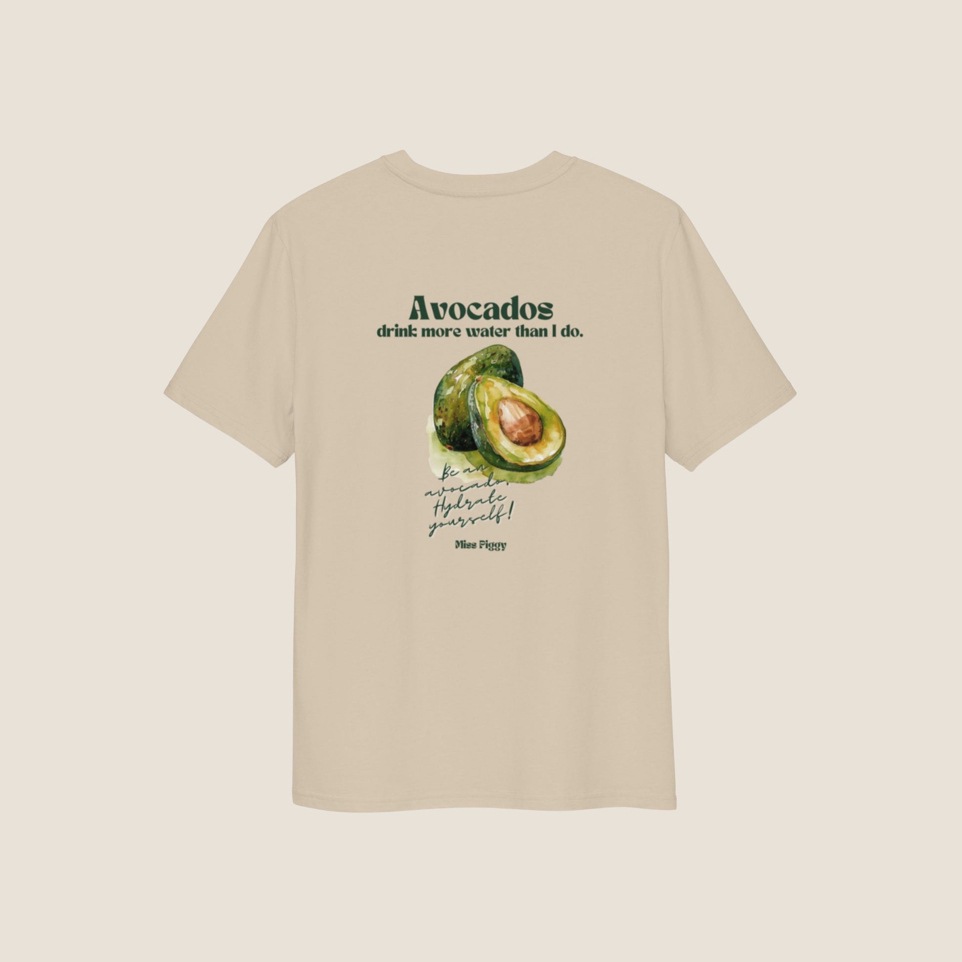 BEIGE AVOCADO Organic T-shirt