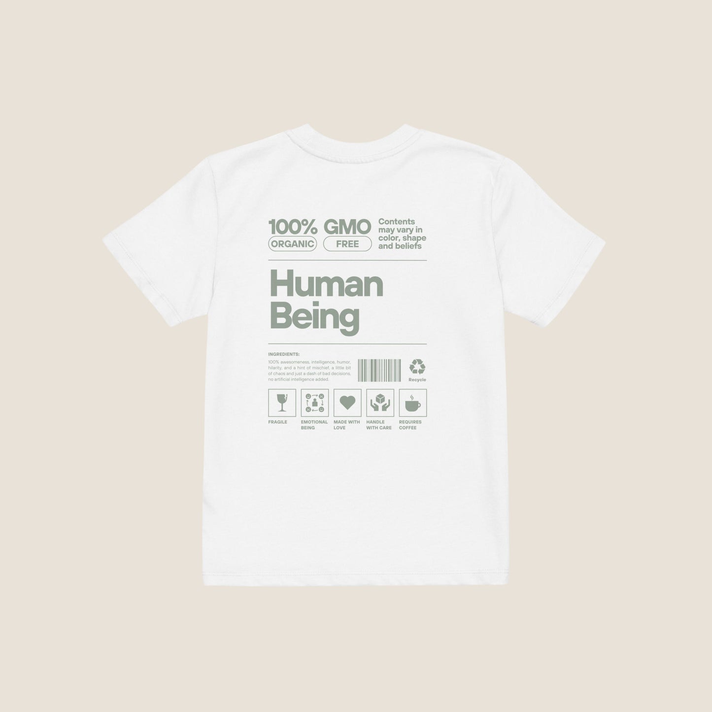 HUMAN BEING Kids Organic T-shirt