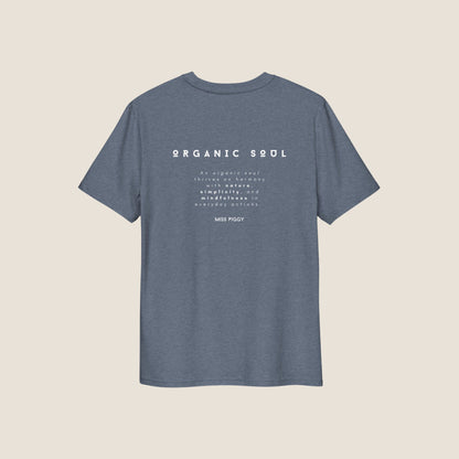 BLUE ORGANIC SOUL Organic T-shirt