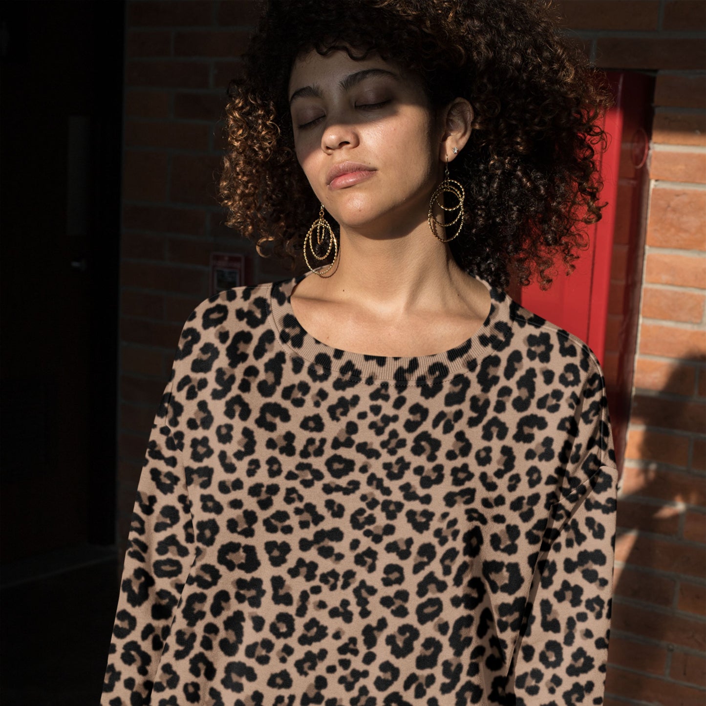 LEOPARD Recycled Sweater