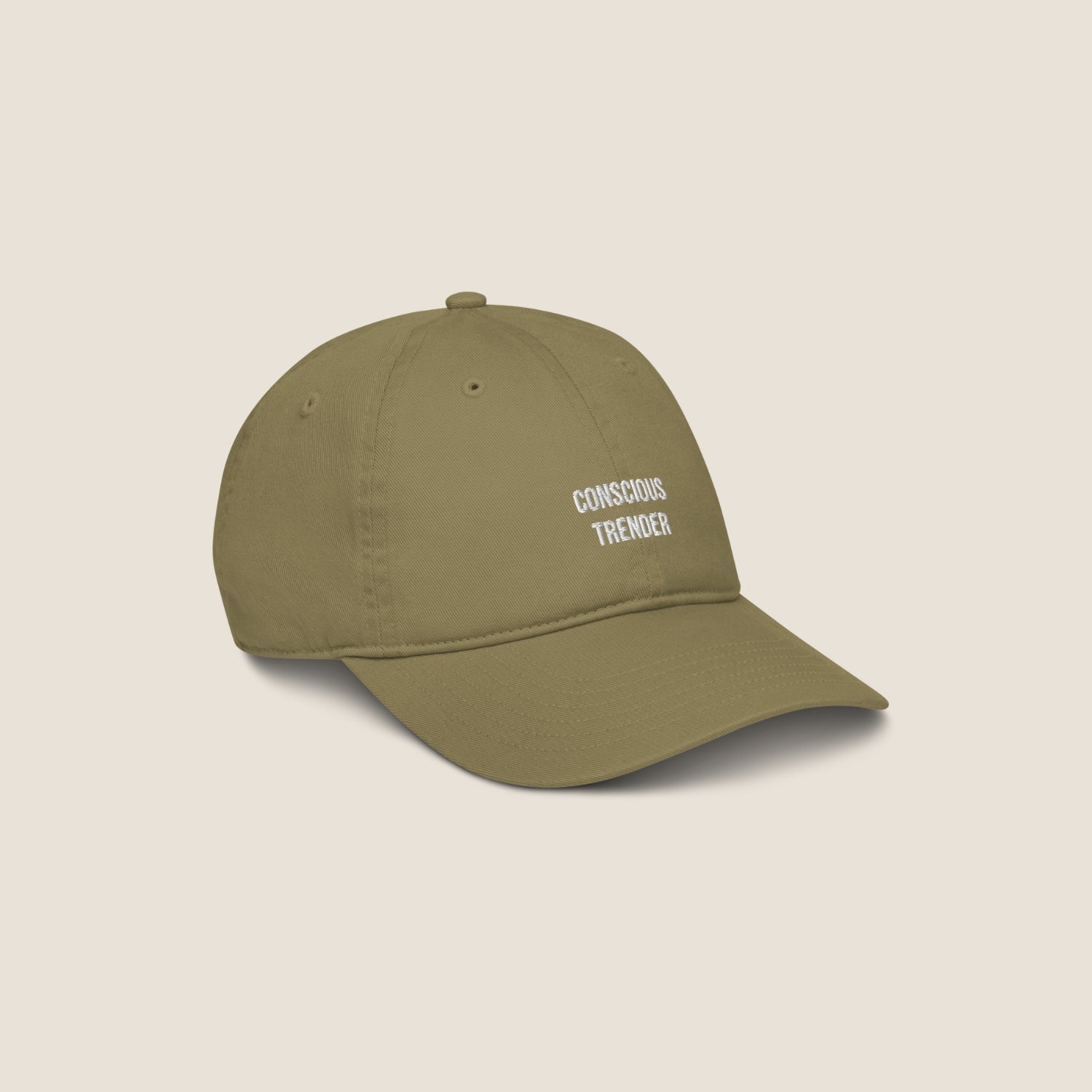 organic cap jungle green