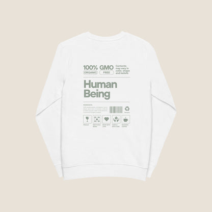 WHITE HUMAN BEING Organic Sweater