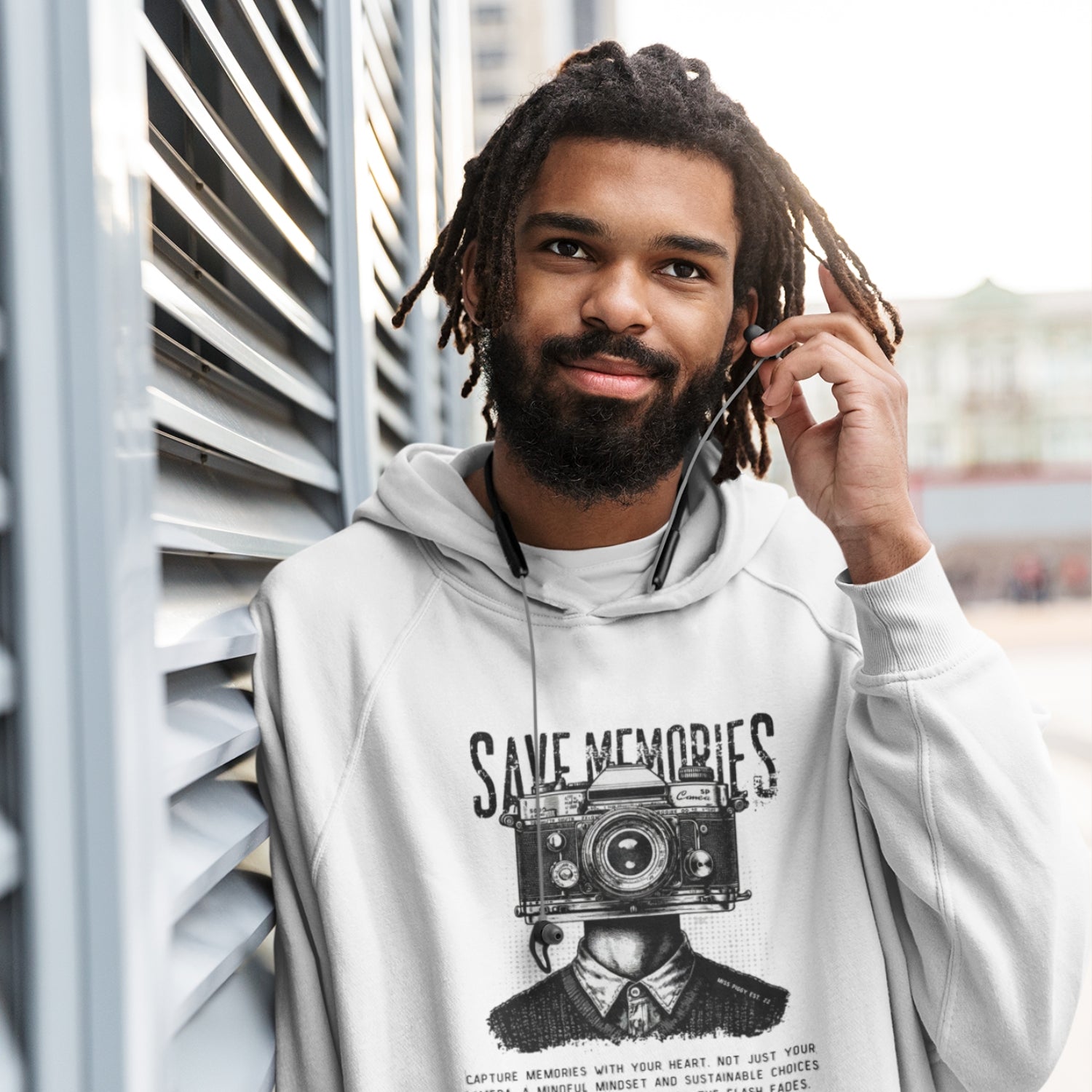 SAVE MEMORIES Organic Hoodie